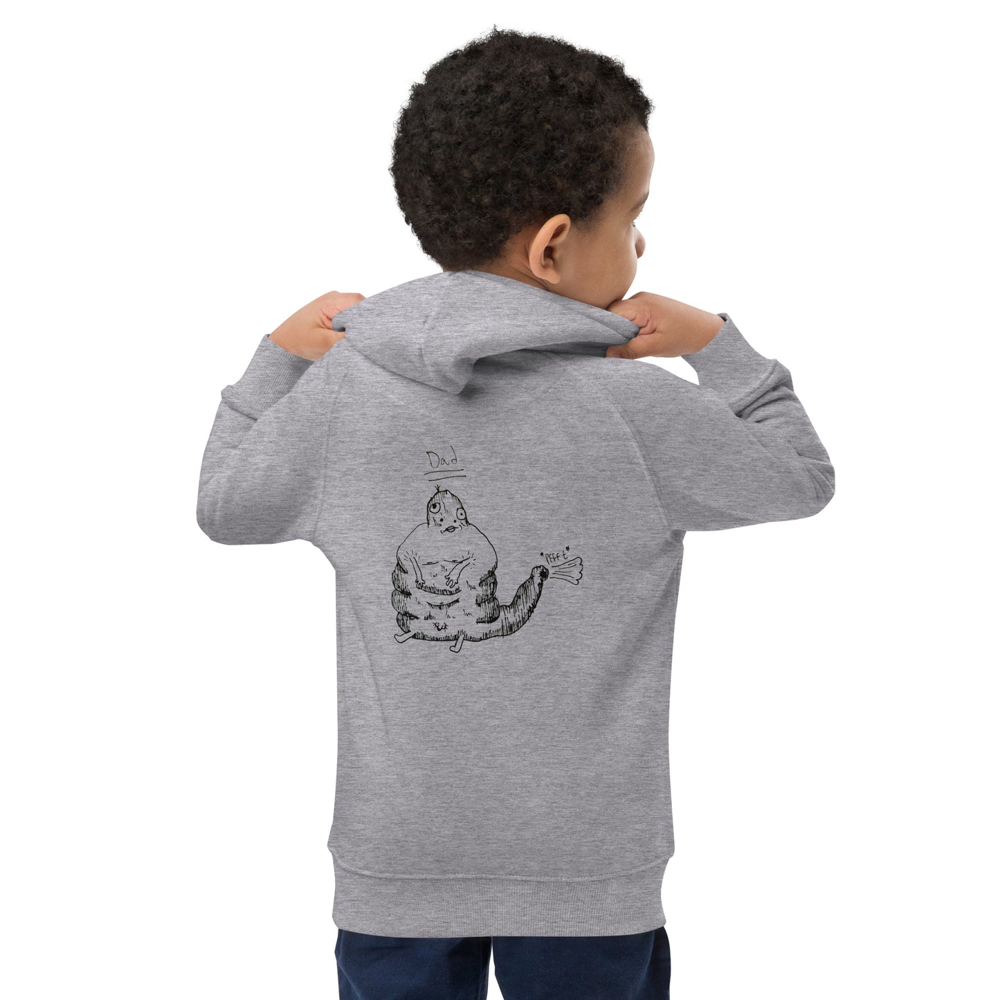 Fart Dad! Kids eco hoodie