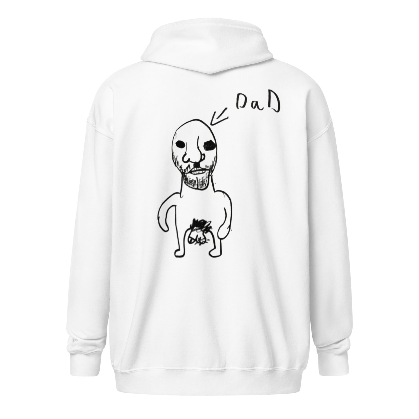 What the Dad? Unisex heavy blend zip hoodie