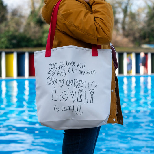 Mum is lovely! Tote Bag